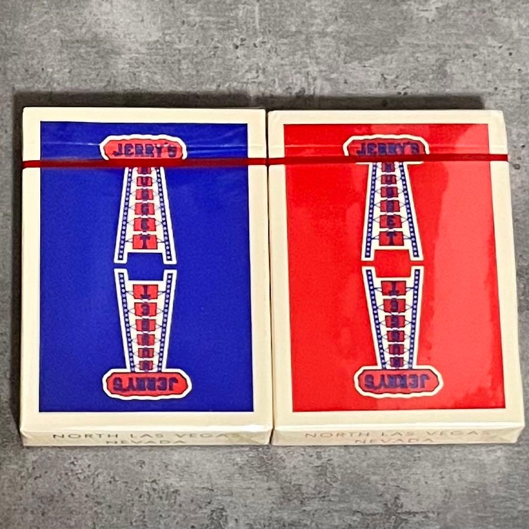 Jerry's nugget 本物 赤青1個づつ ジェリーズナゲット トランプ - メルカリ