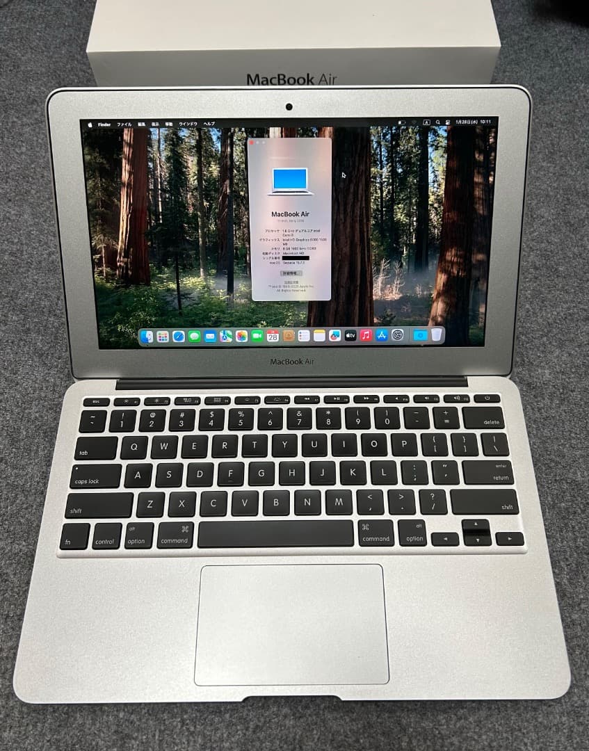 MacBook Air 2015 i5 8Gb 512Gb 11インチ USキー