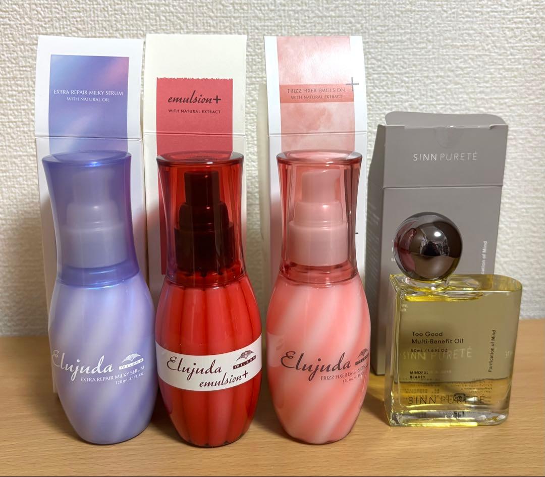 【新品】ミルボン エルジューダ ＆ SINN PURTÉ 4点セット