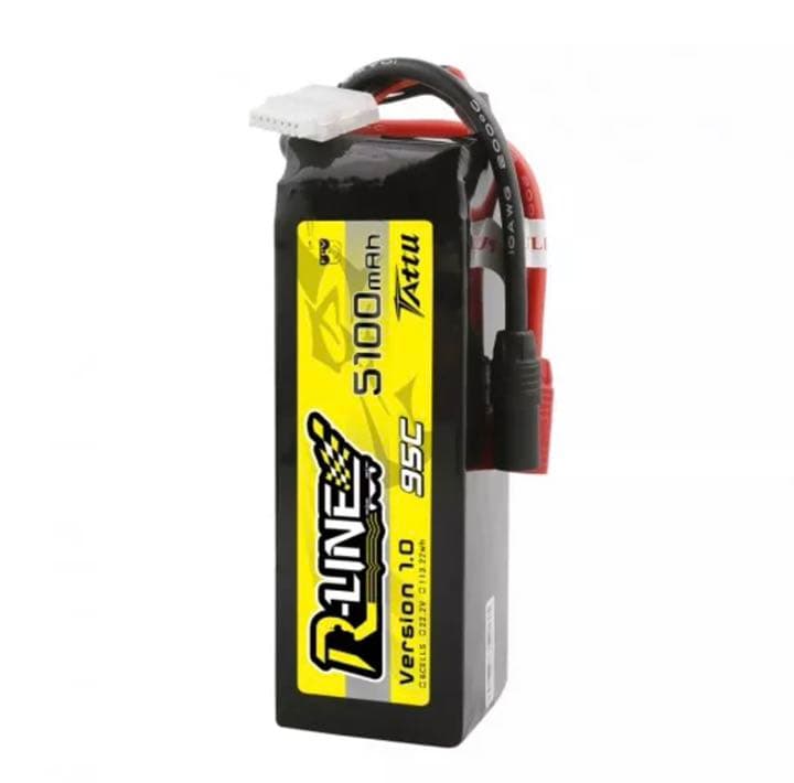 2個セット】Tattu R-Line1.0 6S 95C 5100mAhリポ