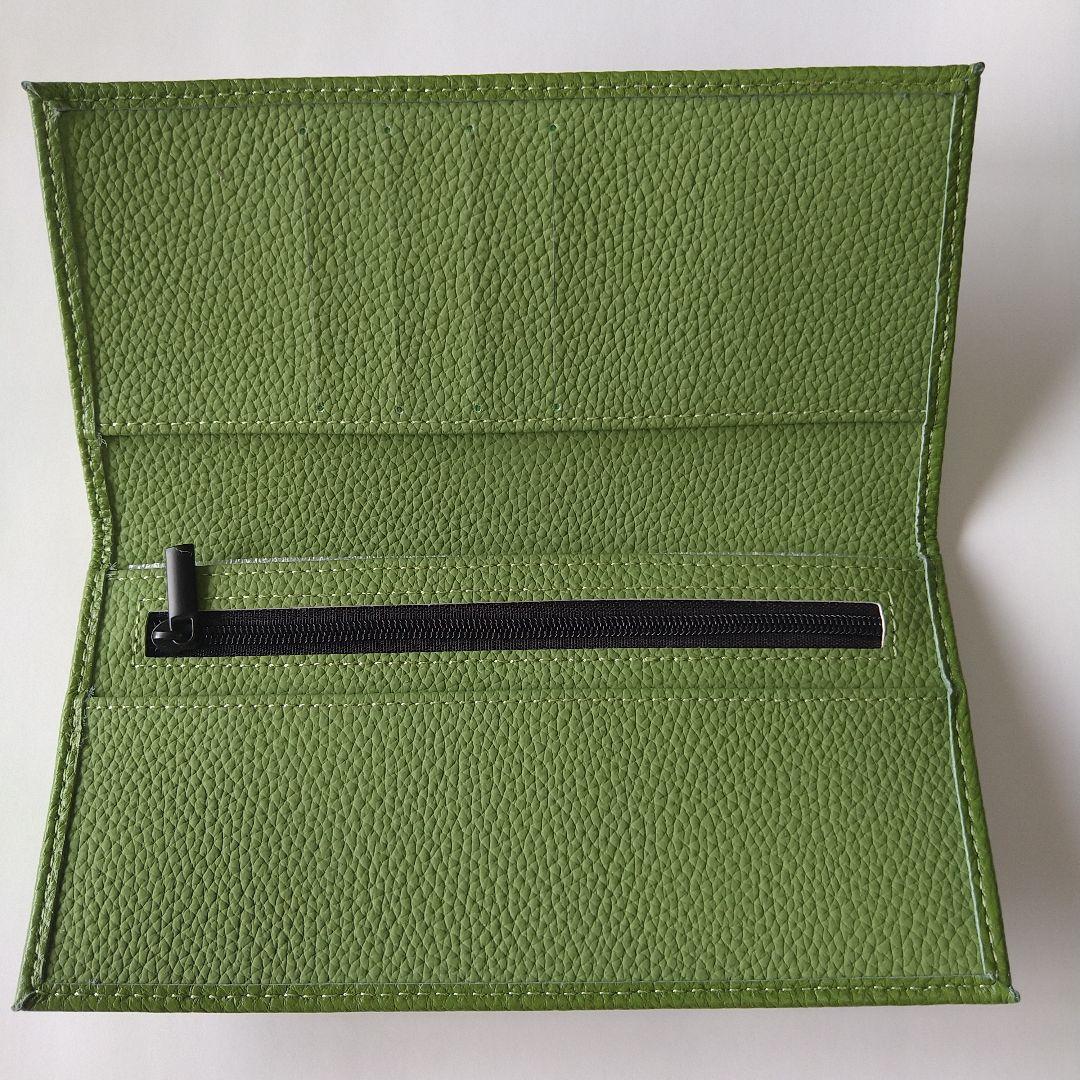 菊の御紋の長財布 皇居限定品 本革製品 グリーン - メルカリ