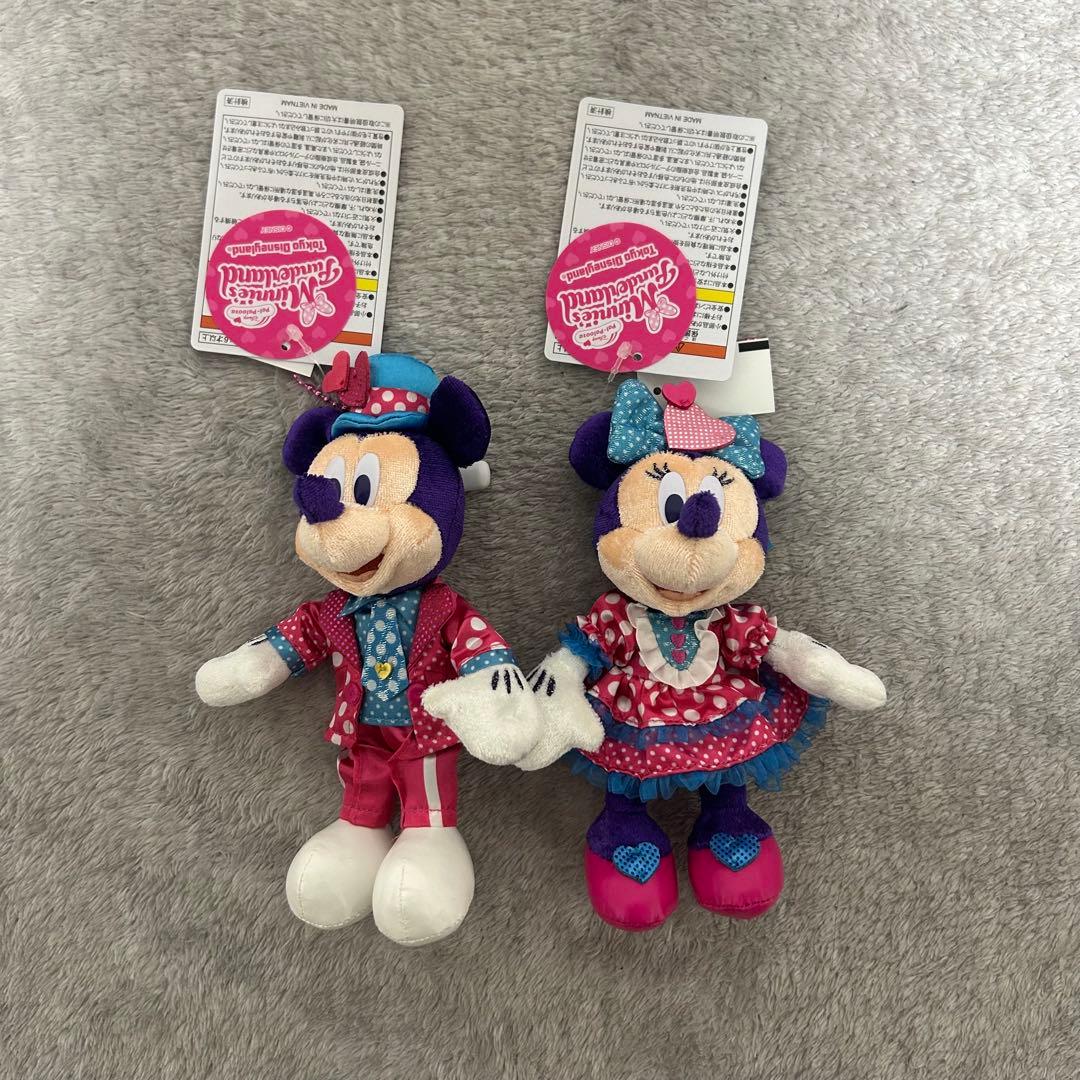 ぬいぐるみバッジ ミニー ミッキー ミニー@ファンダーランド - メルカリ