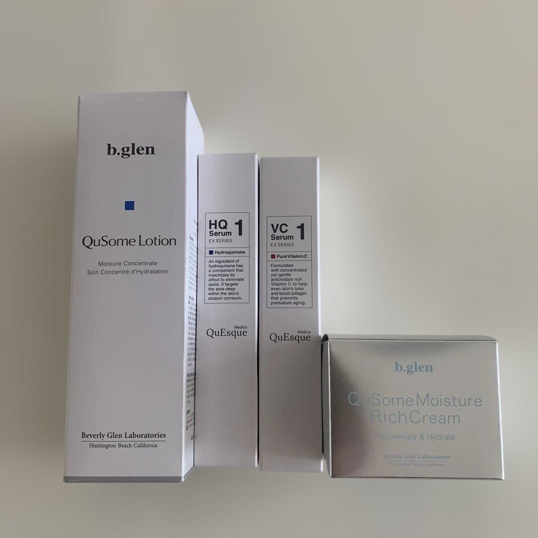 b.glen QuSome Lotion & Serum セット