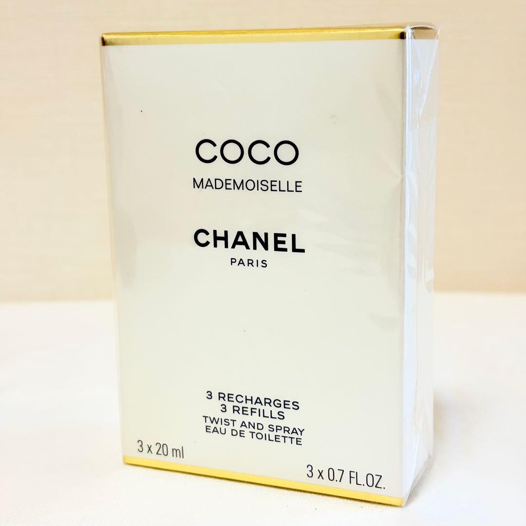 新品　シャネル　ココマドモアゼル　ツイスト&スプレー　リフィル　3本セット