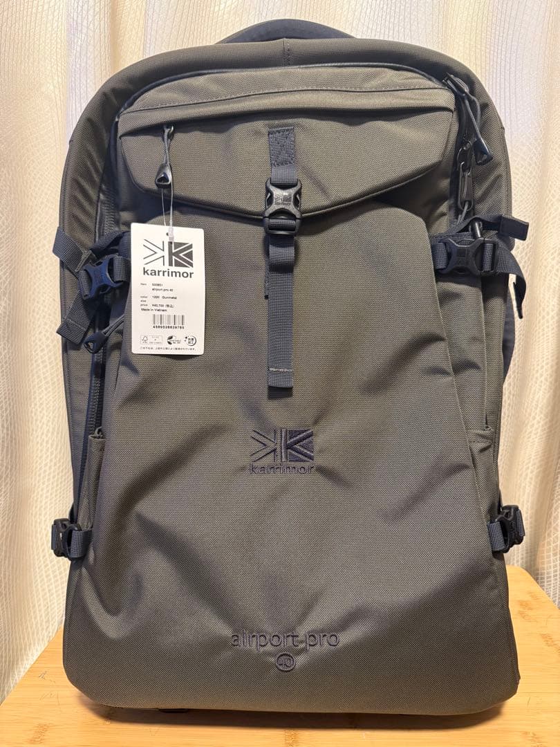 【新品未使用】karrimor トラベルバック ガンメタル アイテム | KARRIMOR カリマー | リュックサック・アウトドアウェア