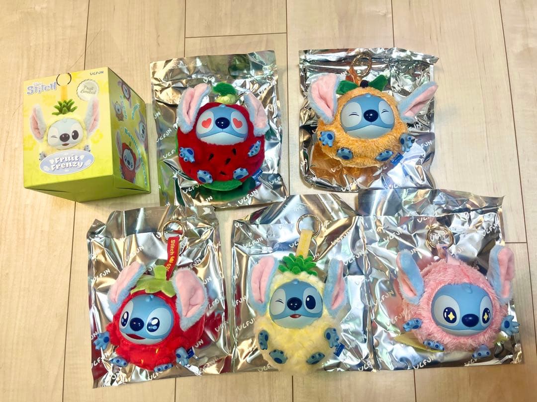 全種セット売り》香港ディズニーランド限定 スティッチ Fruit Frenzy