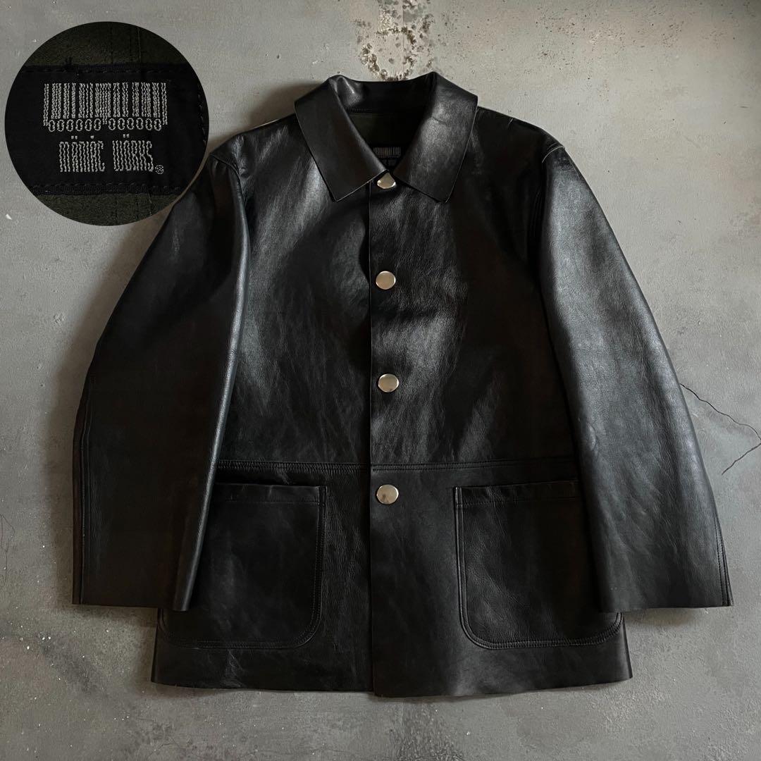 maniac works“ Gackt“本革“coveralls jacket