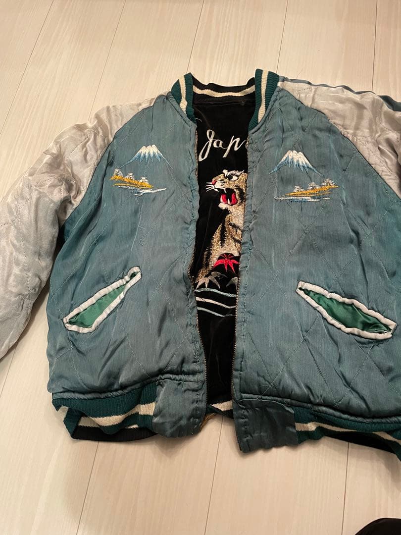 最終値下げ 50s ビンテージ 黒別珍 スーベニアジャケット