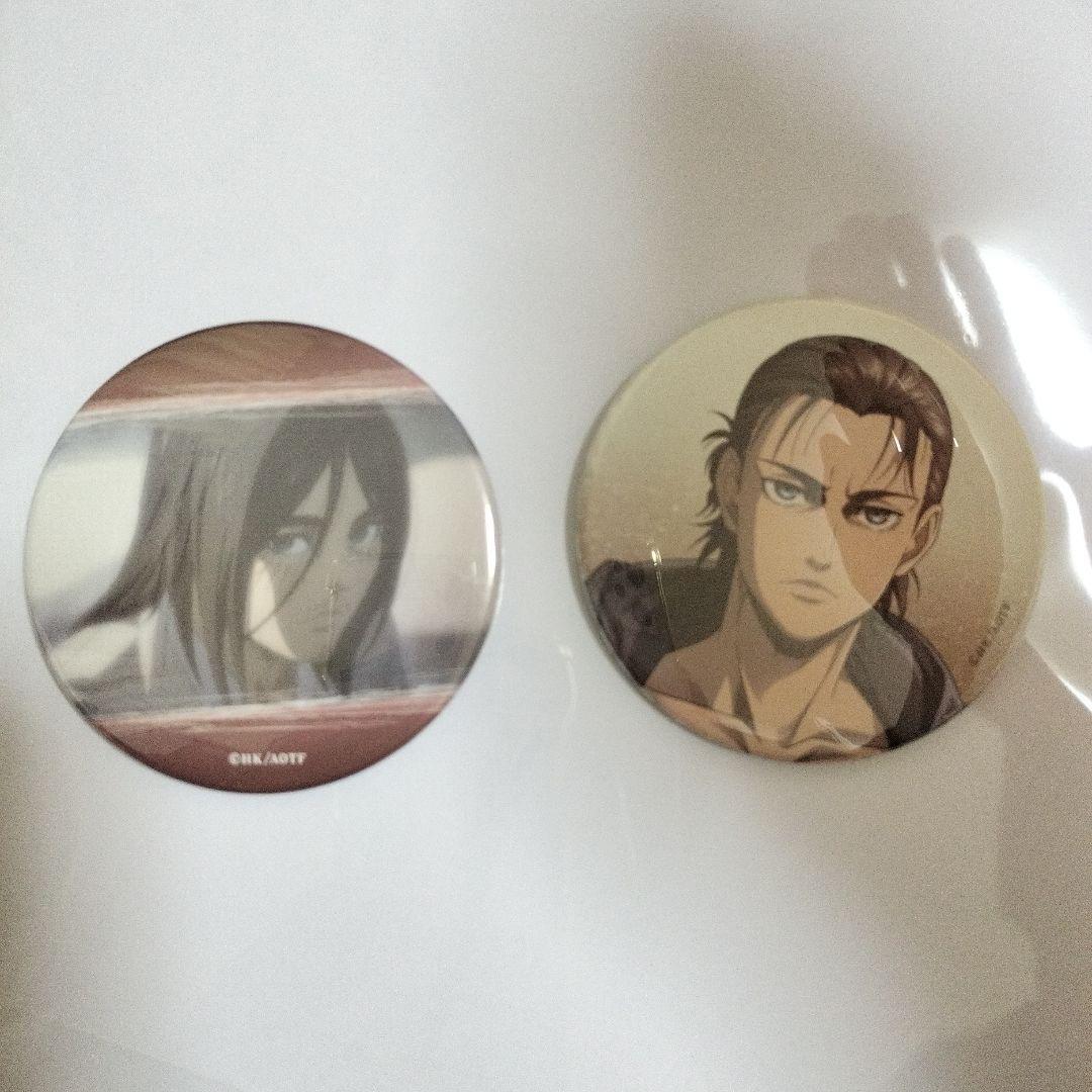 進撃の巨人 エレン・イエーガー 缶バッジ セット - メルカリ