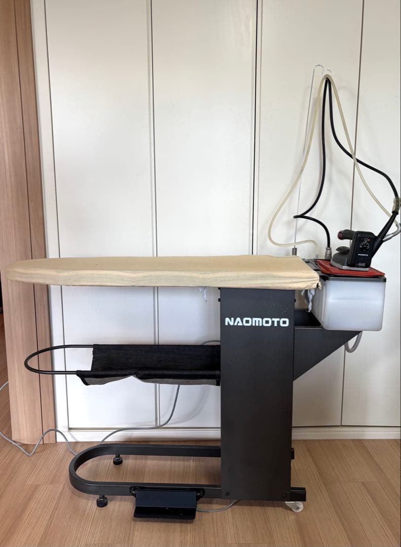 Q-ing/FB-8Sアイロン ナオモト スチーム バキューム 楽天市場】ナオモト アイロン仕上台 FB-8S キューイング 電磁ポンプ(PS