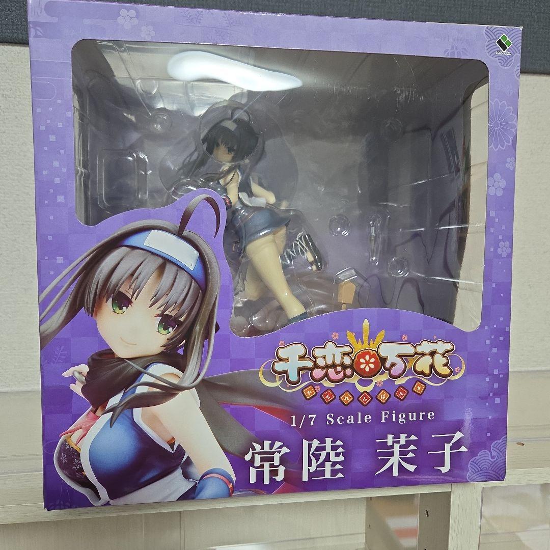 千恋万花　常陸茉子　フィギュア　BROCOLI 中古】(本体A/箱B)千恋*万花 常陸茉子 1/7 完成品フィギュア