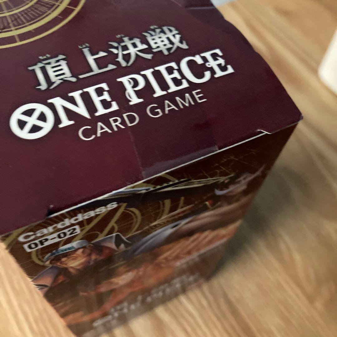 ワンピースカード 頂上決戦 未開封ボックス 購入特典 テープ付き