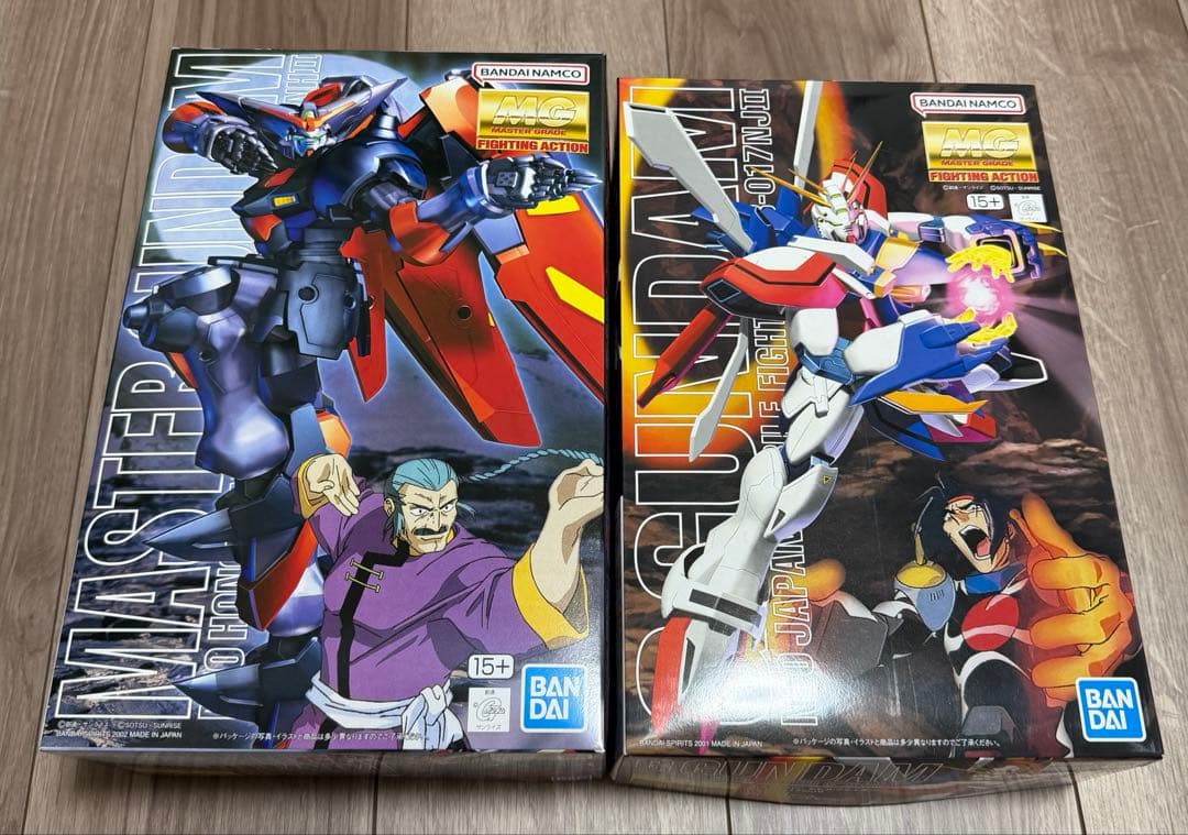 MG 1/100ゴッドガンダム マスターガンダムセット