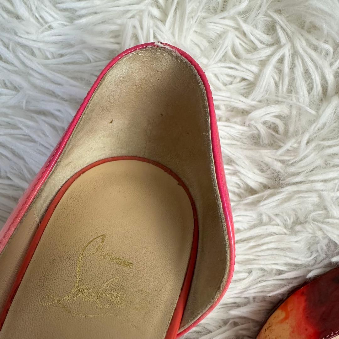 Christian Louboutin ハイヒール マルチカラー 伊製 24.5 - メルカリ