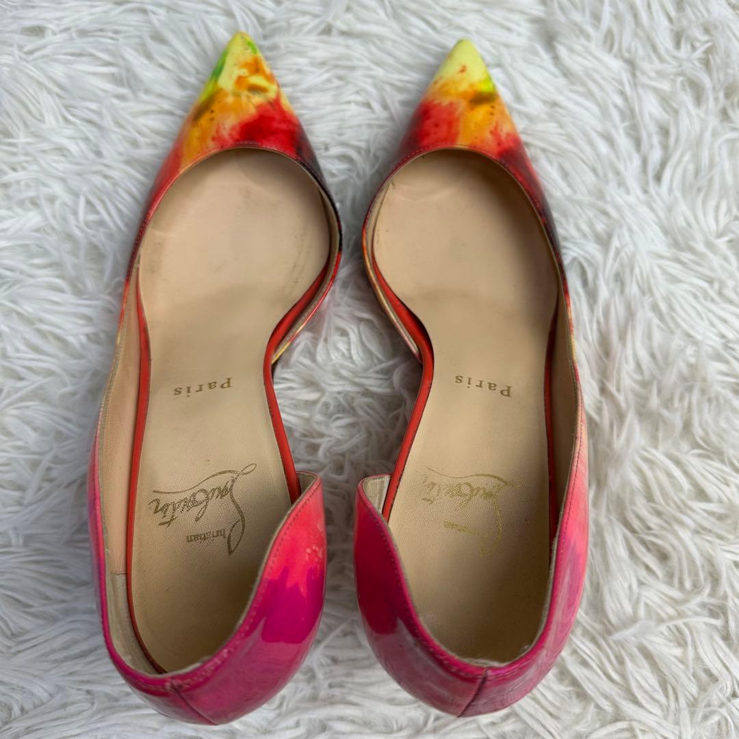 Christian Louboutin ハイヒール マルチカラー 伊製 24.5 - メルカリ