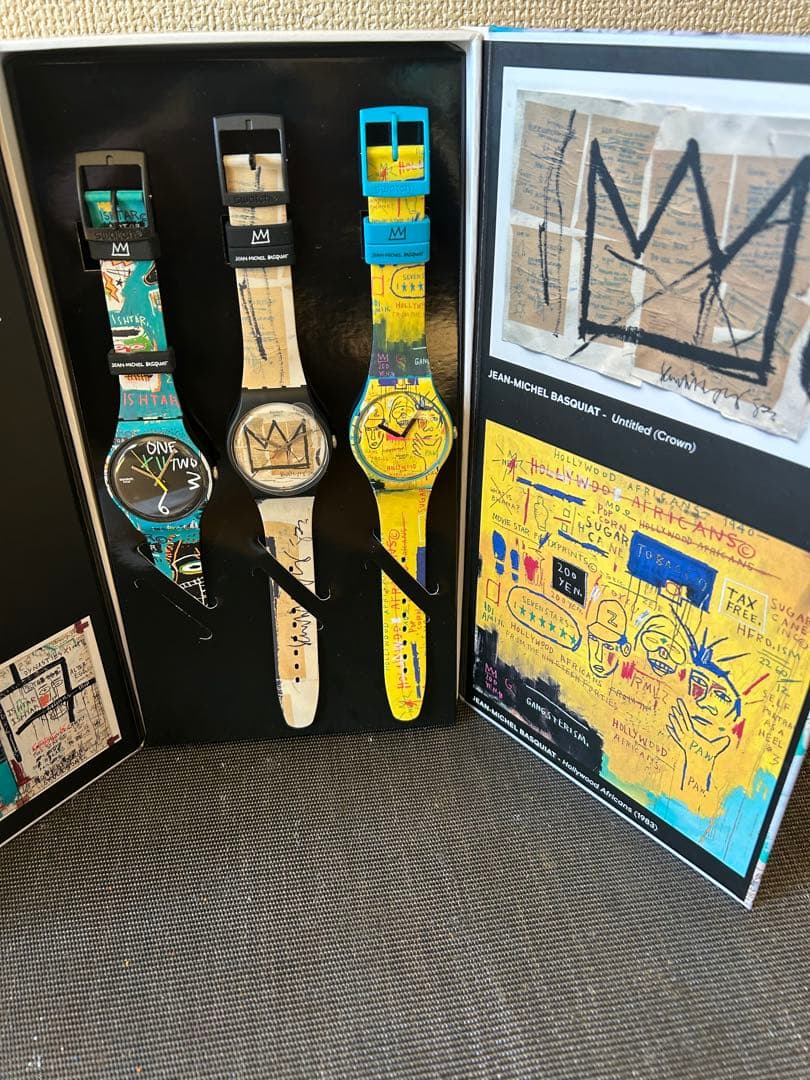 ジャン＝ミシェル・バスキア コラボウォッチ 3本セット