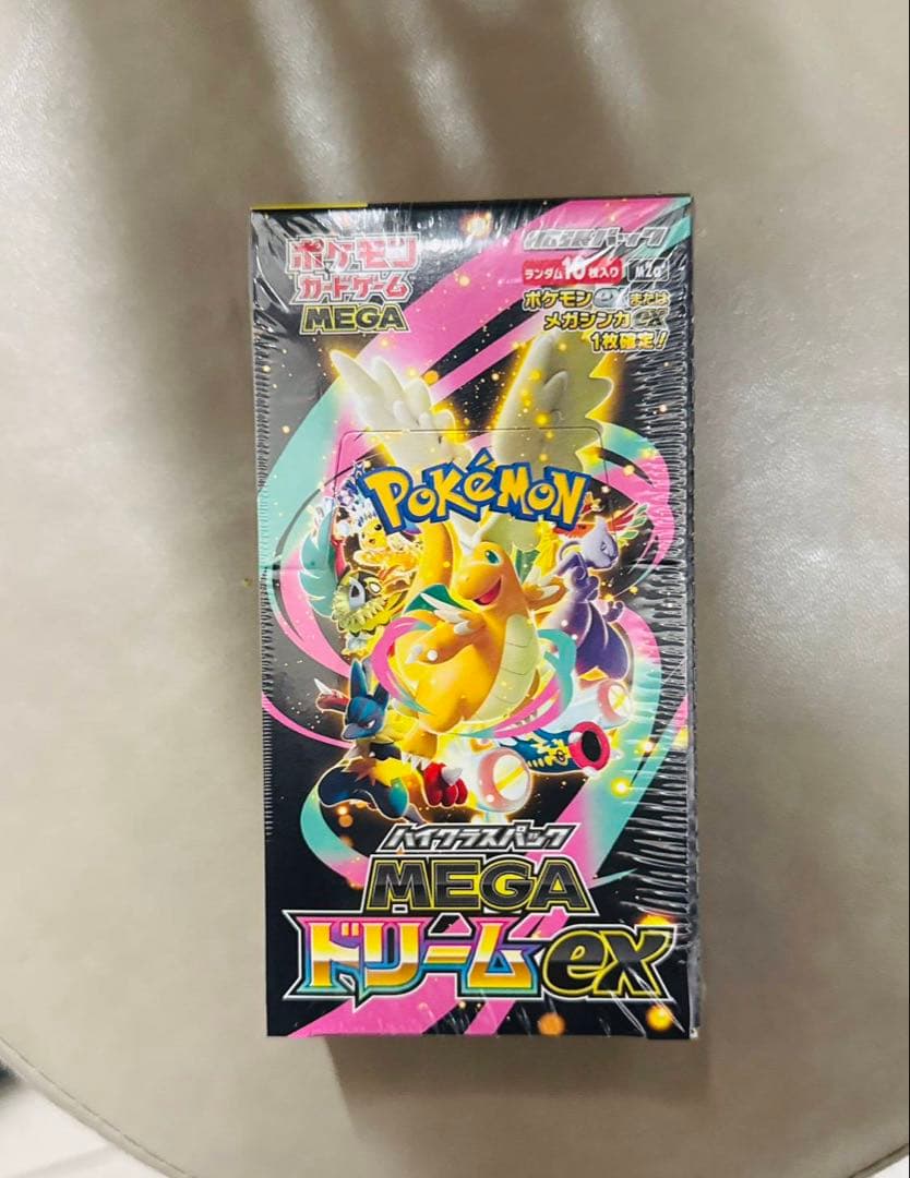 ポケモンカード】MEGAドリームex　シュリンク付き 1box