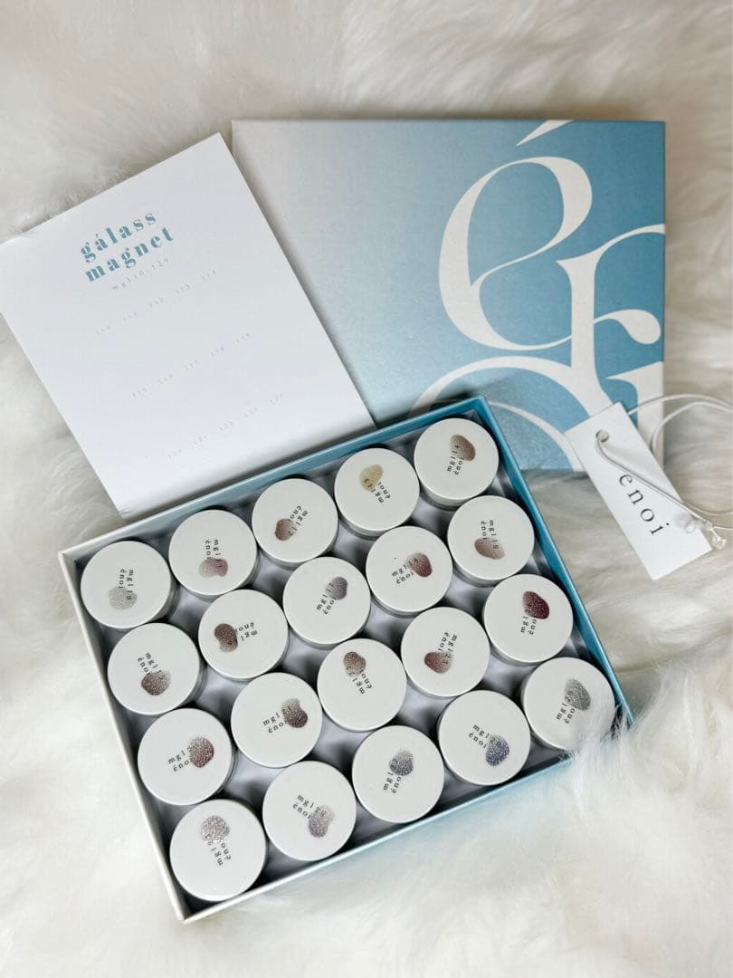 カ*田様 【新品未開封】énoiガラスマグネット 20色セット 専用箱/台紙付き magnet – énoi