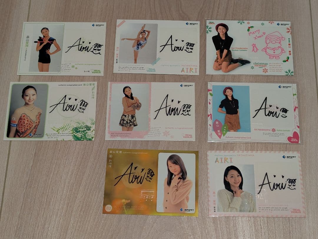 畠山愛理　REAL VENUS 直筆サインカード　ノーマルカード 畠山愛理 REAL VENUS 直筆サインカード ノーマルカード - メルカリ