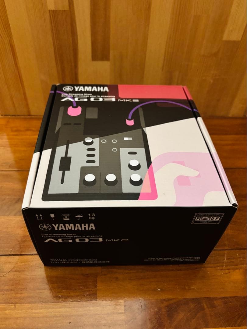 新品未開封】Yamaha AG03 MK2 オーディオインターフェイスブラック