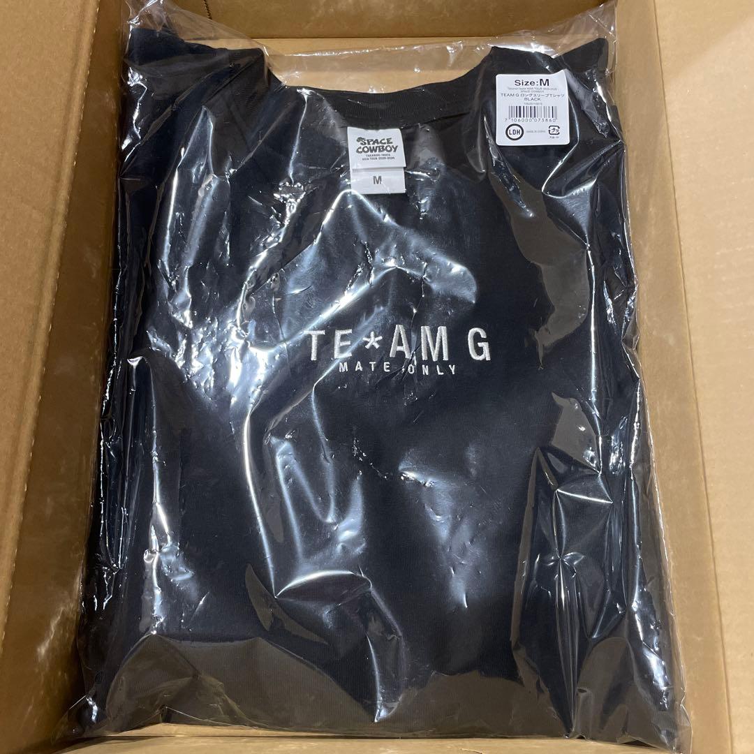 岩田剛典 TEAM G ロングスリーブTシャツ MサイズSPACE COWBOY - メルカリ