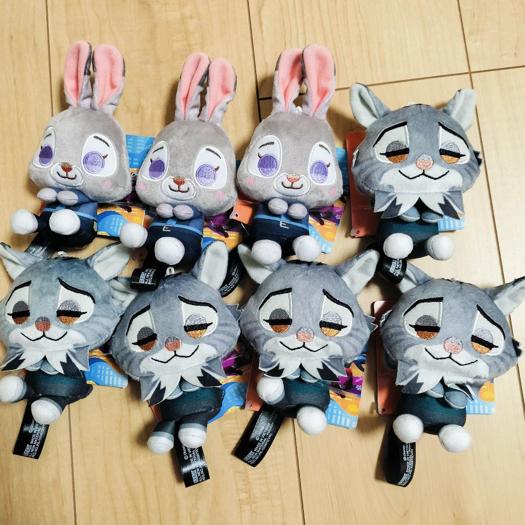 ズートピア２ ＆you マスコット Vol.2 パウバート ジュディ　まとめ売り ズートピア2 ＆youマスコット Vol 2 パウバート ジュディぬいぐるみ