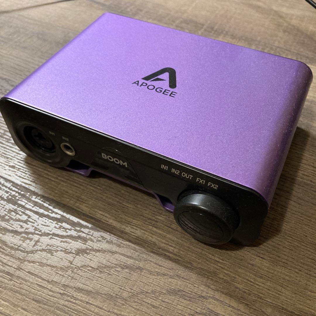 DTM・DAW Myseat APOGEE BOOM