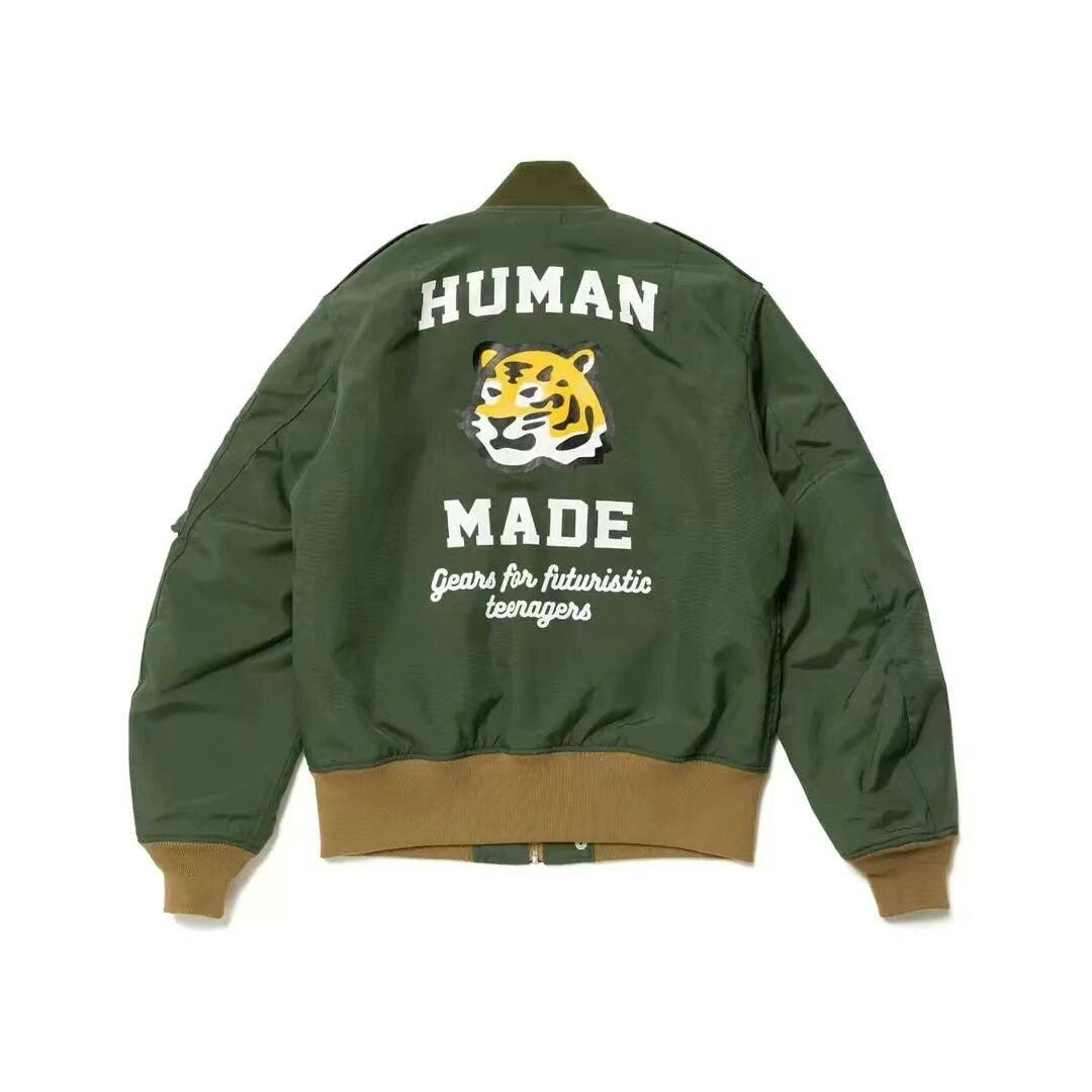【美品HUMAN MADE BOMBER JACKET ボンバージャケット- L