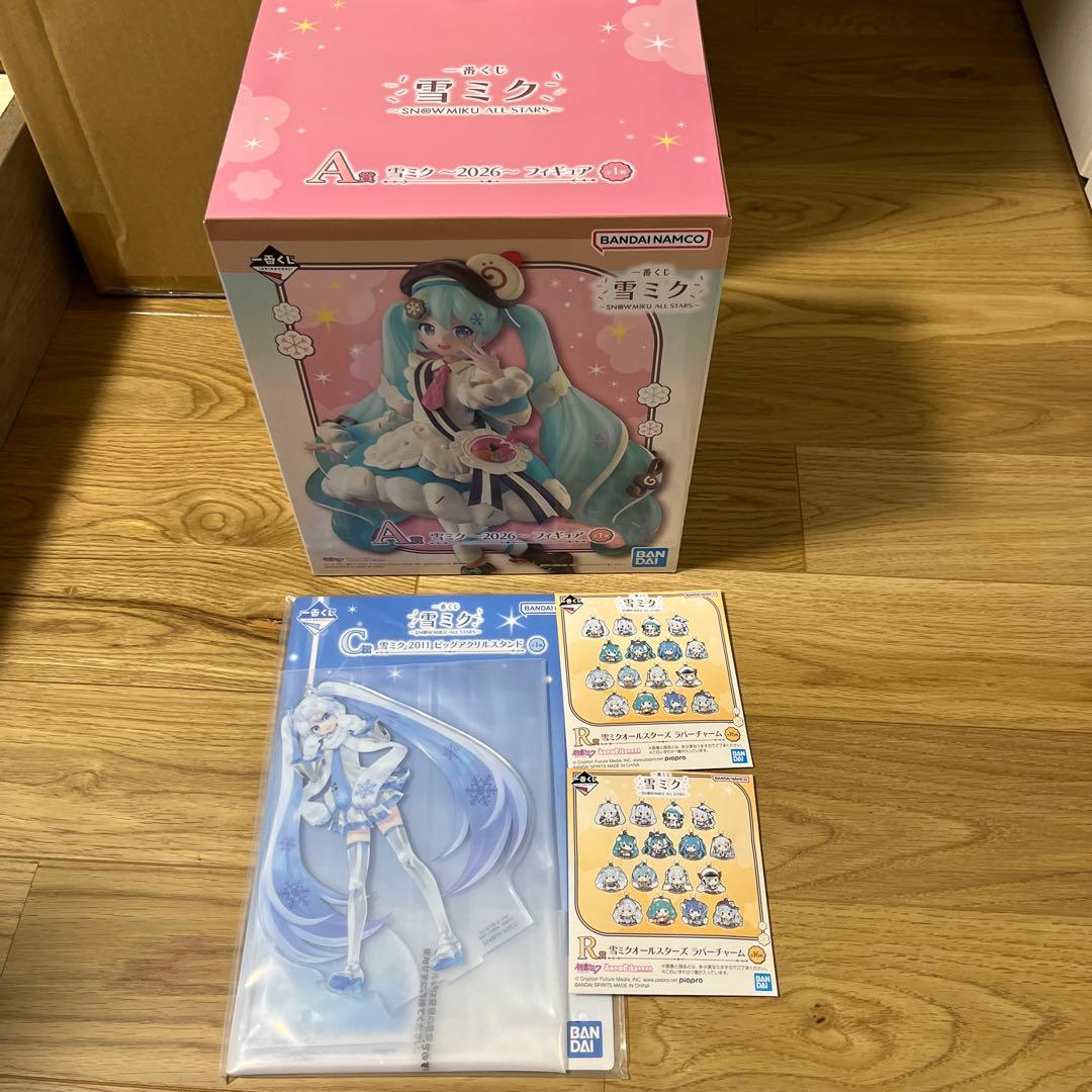 雪ミク 2026 フィギュア セット