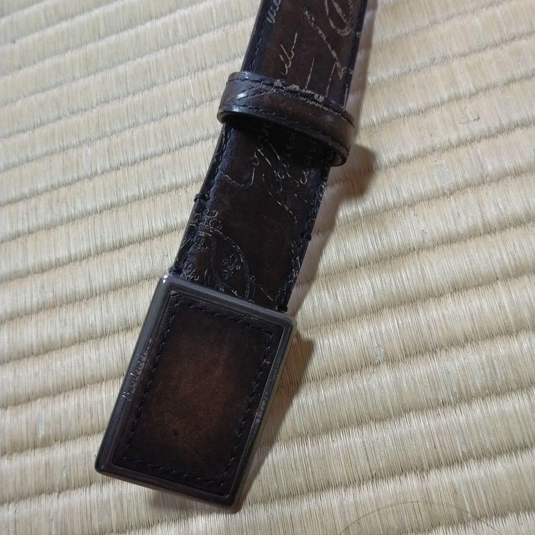 Berluti ベルルッティ　アンシジオン ベルト　カリグラフィ