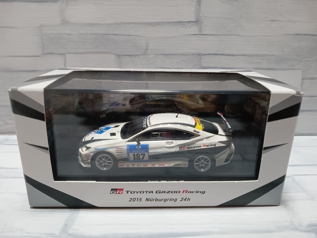 1/43 トヨタガズーレーシング　イベント限定品ミニカー　レクサス　RC
