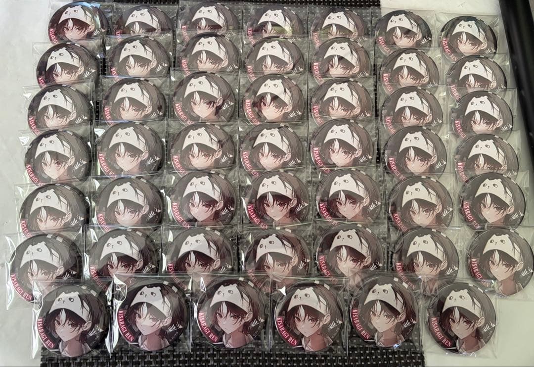 ぶいすぽっ！ 如月れん 誕生日記念2024 缶バッジ 48点　まとめ売り