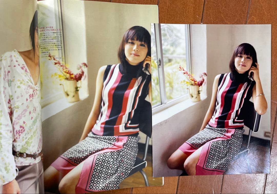 ⭐︎比嘉愛未 デビュー前 KeyRey 0号 6つ切りプリント 12枚 ネガ2枚