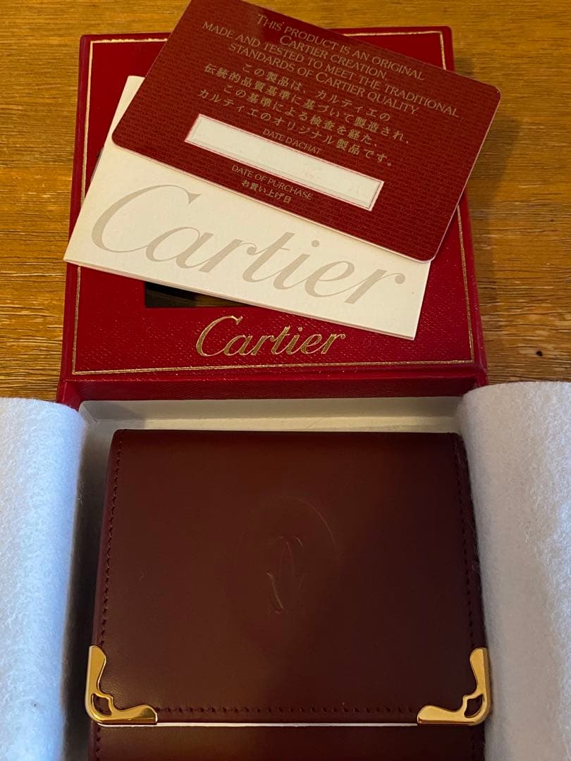 新品未使用品　カルティエ　Cartier マストライン　ケース