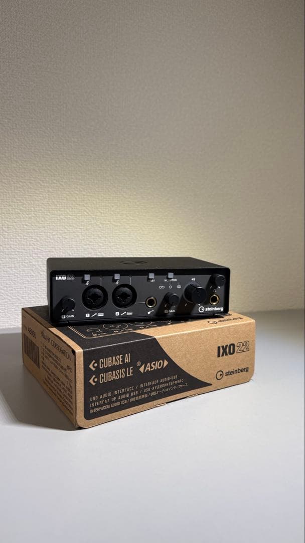 STEINBERG IXO22 ブラック オーディオインターフェイス steinberg/オーディオインターフェース/IXO22