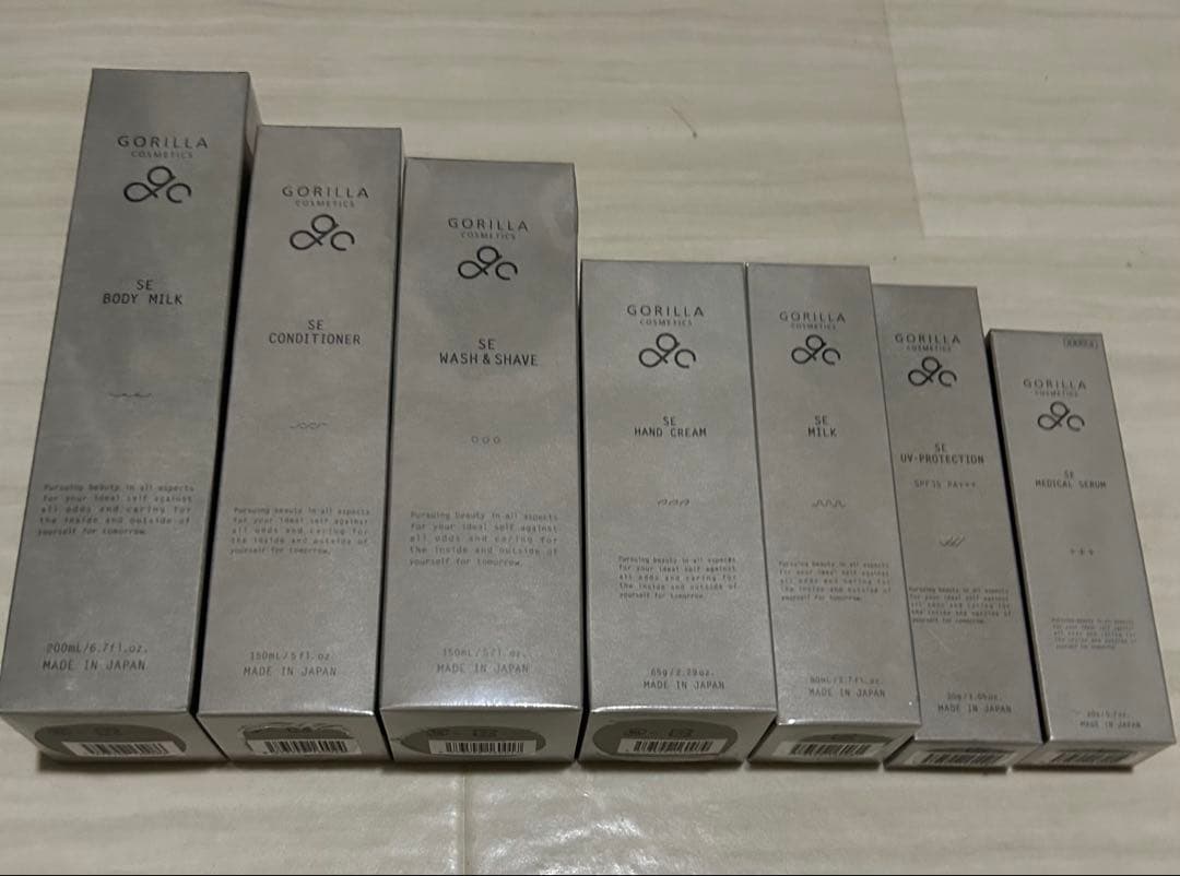 Gorilla スキンケアセット