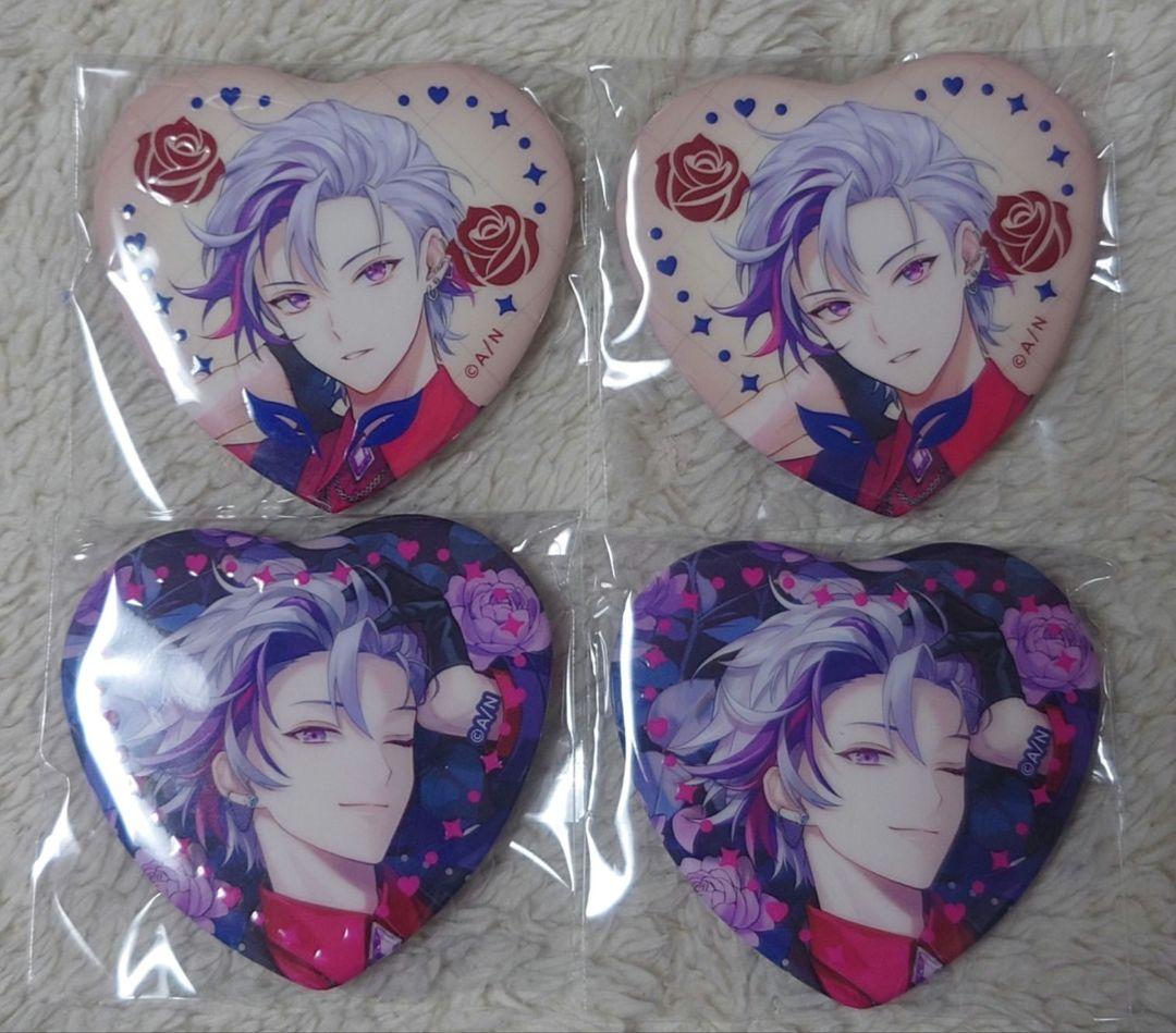 Rose Valentine ランダムハート型缶バッジ 不破湊 - メルカリ