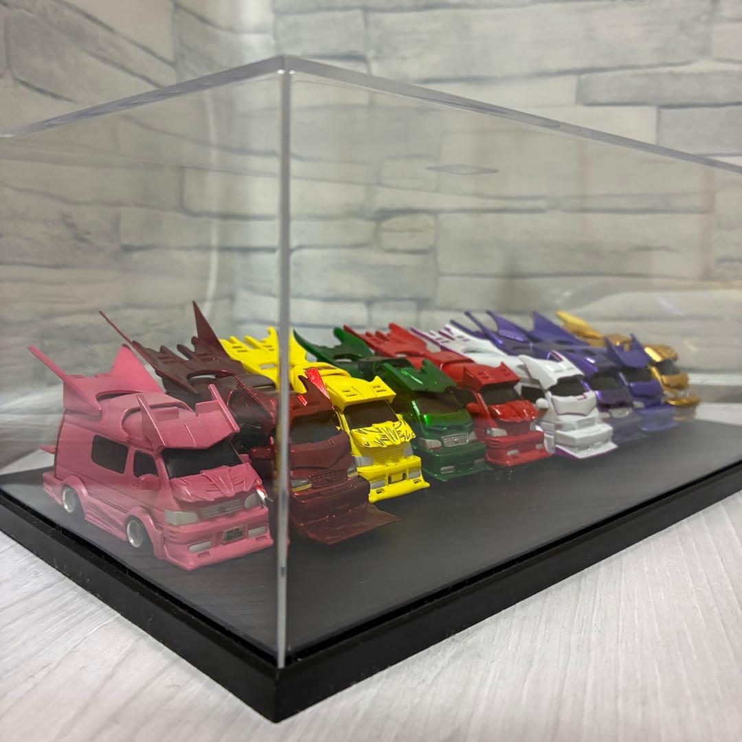 【希少】トミカサイズ バニング ハイエース トヨタ カスタム フルエアロ 改造