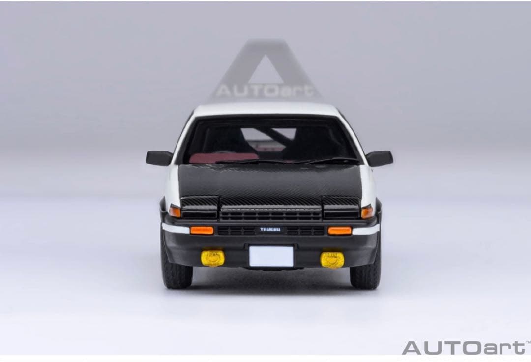 AUTO art頭文字D トレノAE86 ファイナルバージョン 1/64ミニカー