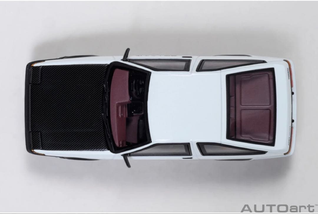 AUTO art頭文字D トレノAE86 ファイナルバージョン 1/64ミニカー