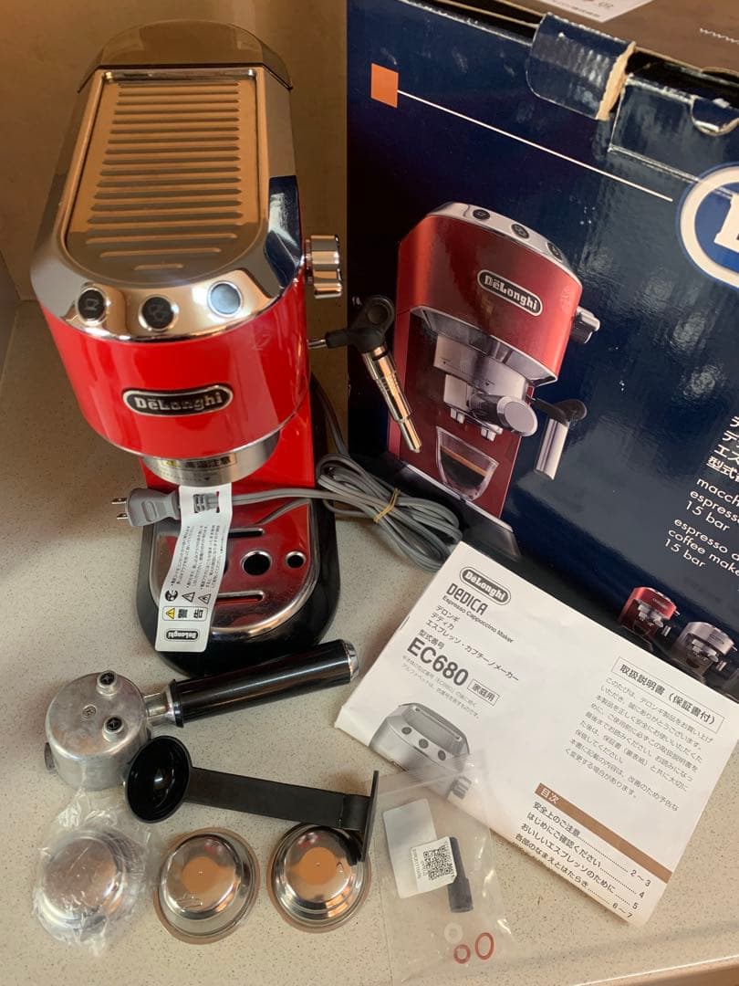 【中古】デロンギ　EC680 エスプレッソマシン 2026年最新】delonghi ec680の人気アイテム - メルカリ
