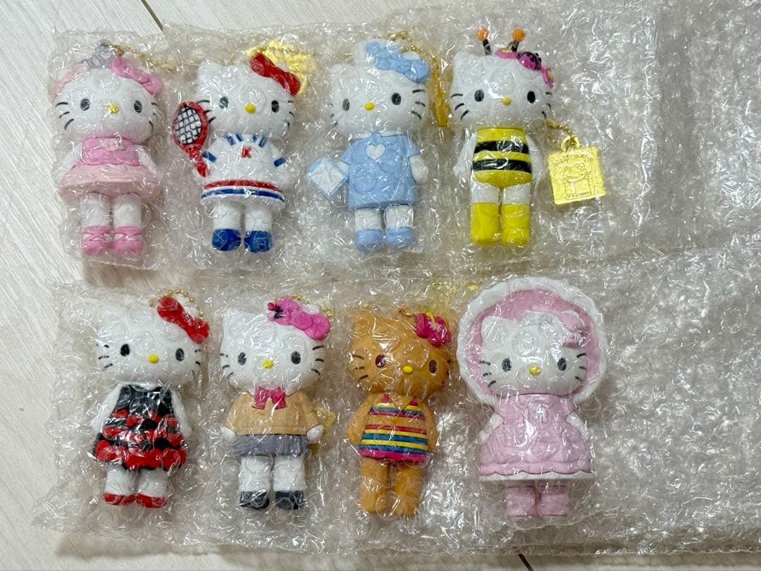 ハローキティ展　シークレットマスコットチャーム　8体セット ストラップ
