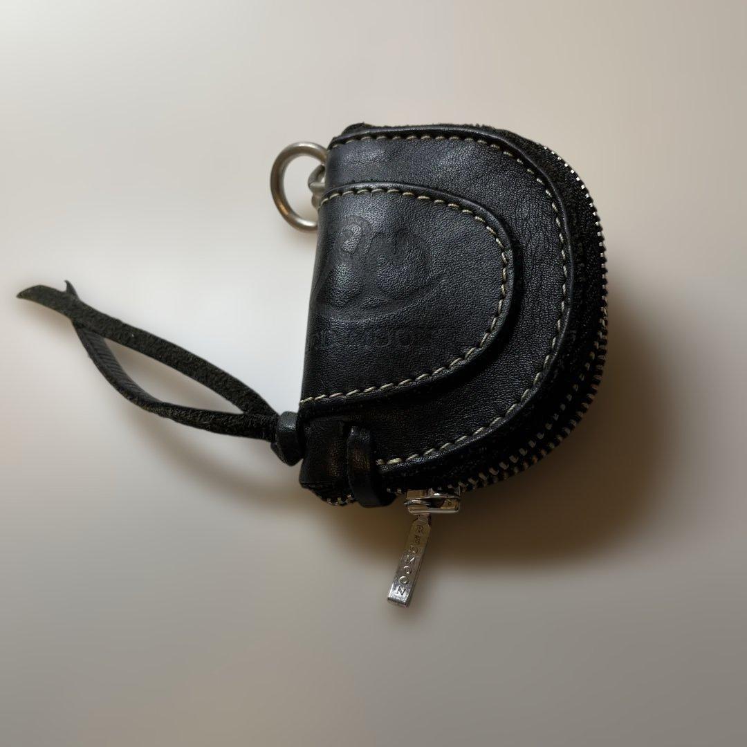 レッドムーン キーリング付きレザーケース