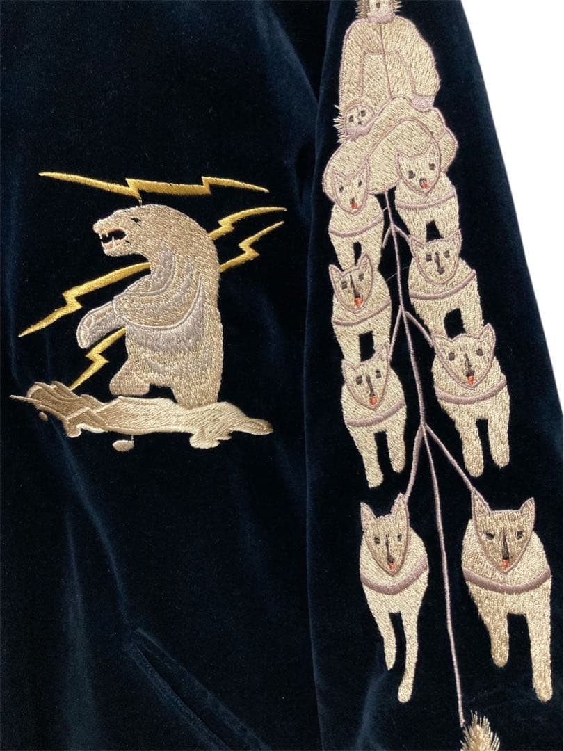 24AW 東洋エンタープライズ ALASKA 別珍 スカジャン スーベニアXXL