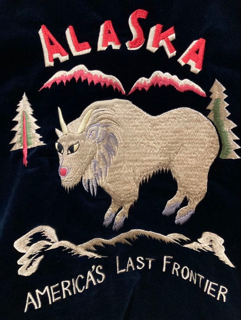 24AW 東洋エンタープライズ ALASKA 別珍 スカジャン スーベニアXXL