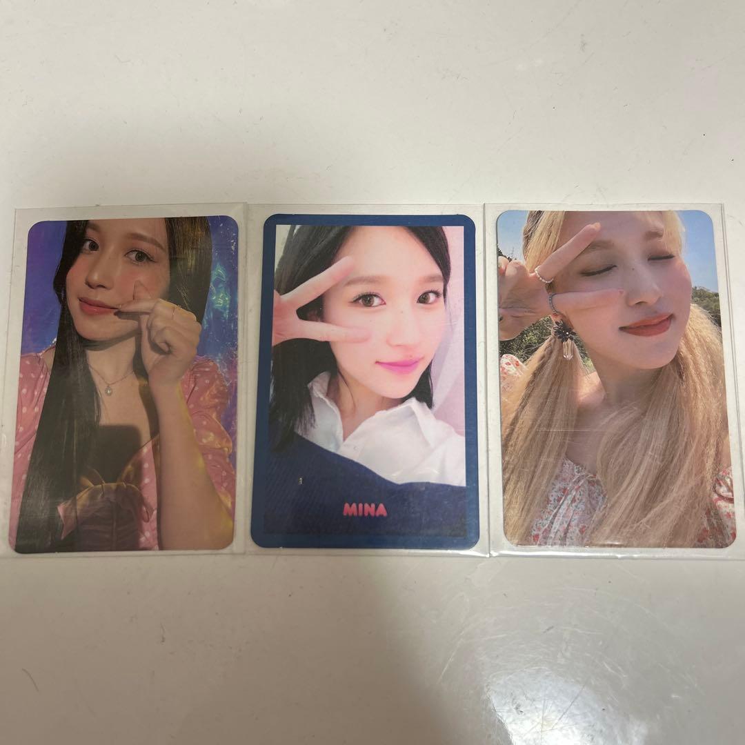 twice ミナ トレカ 3枚セット - メルカリ