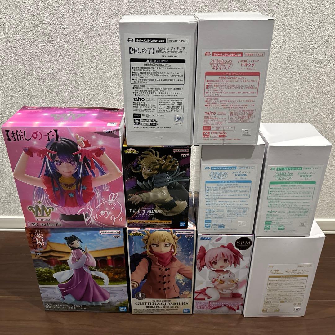 フィギュア10体セット 僕のヒーローアカデミア/薬屋のひとりごと/推しの子etc