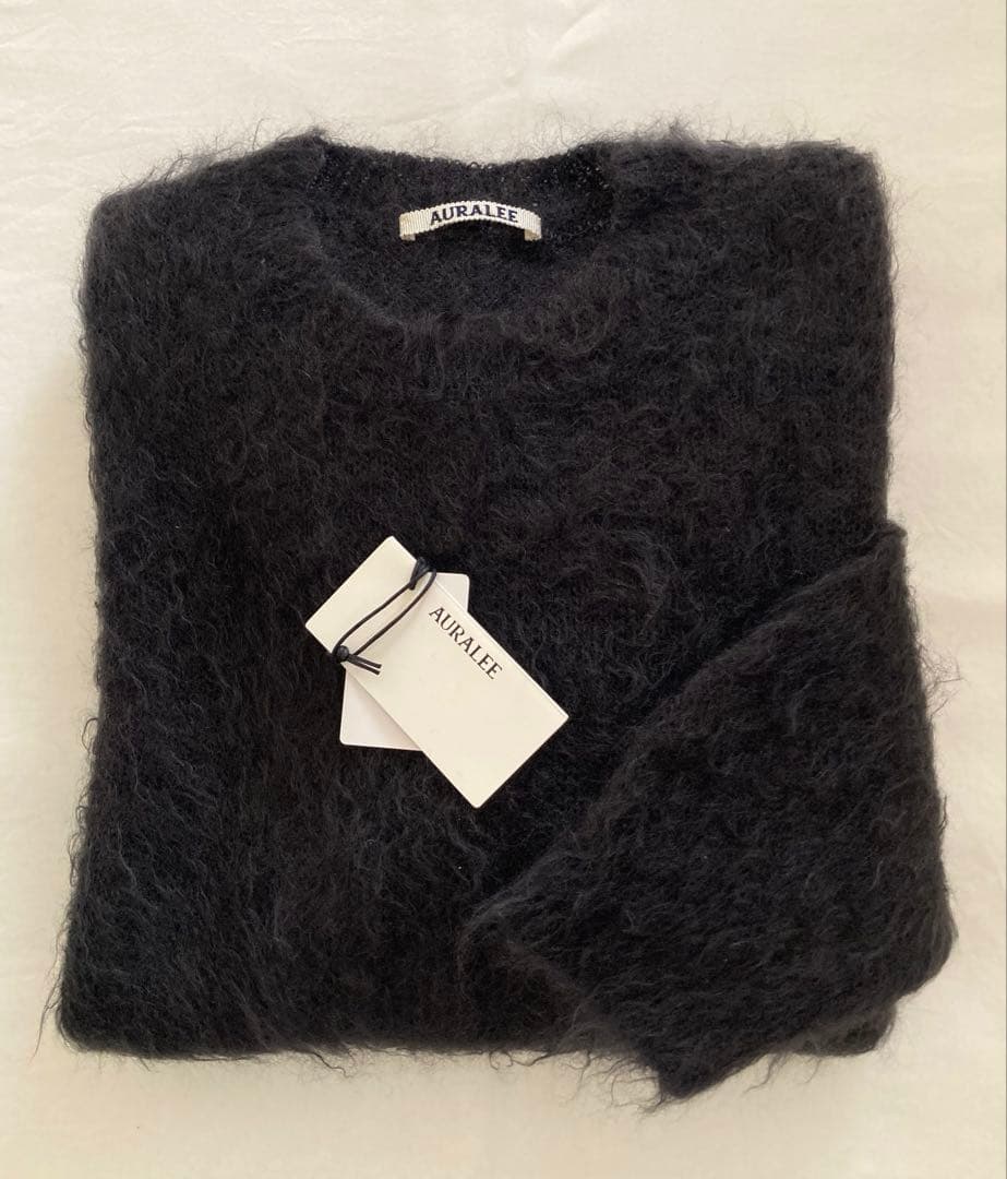 オーラリーAURALEE BRUSHED SUPER KIDMOHAIR