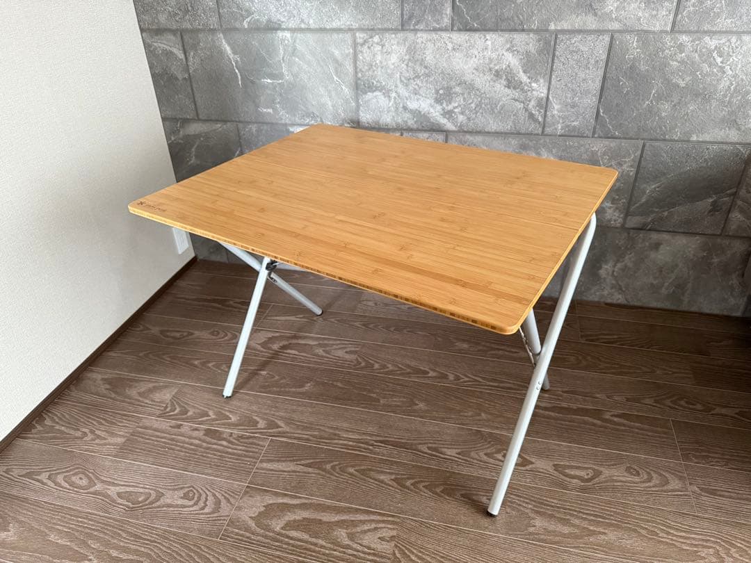  Peak ワンアクションテーブル 竹 LV-010TR 幅91㎝ snow peak（スノーピーク） ワンアクションテーブル竹 LV-010TR