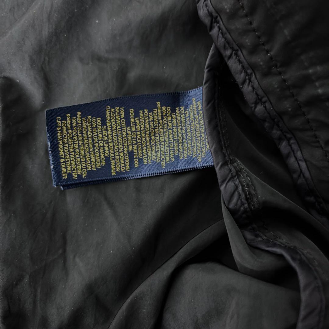 ラルフローレンドリズラージャケットスイングトップブラックポニー古着